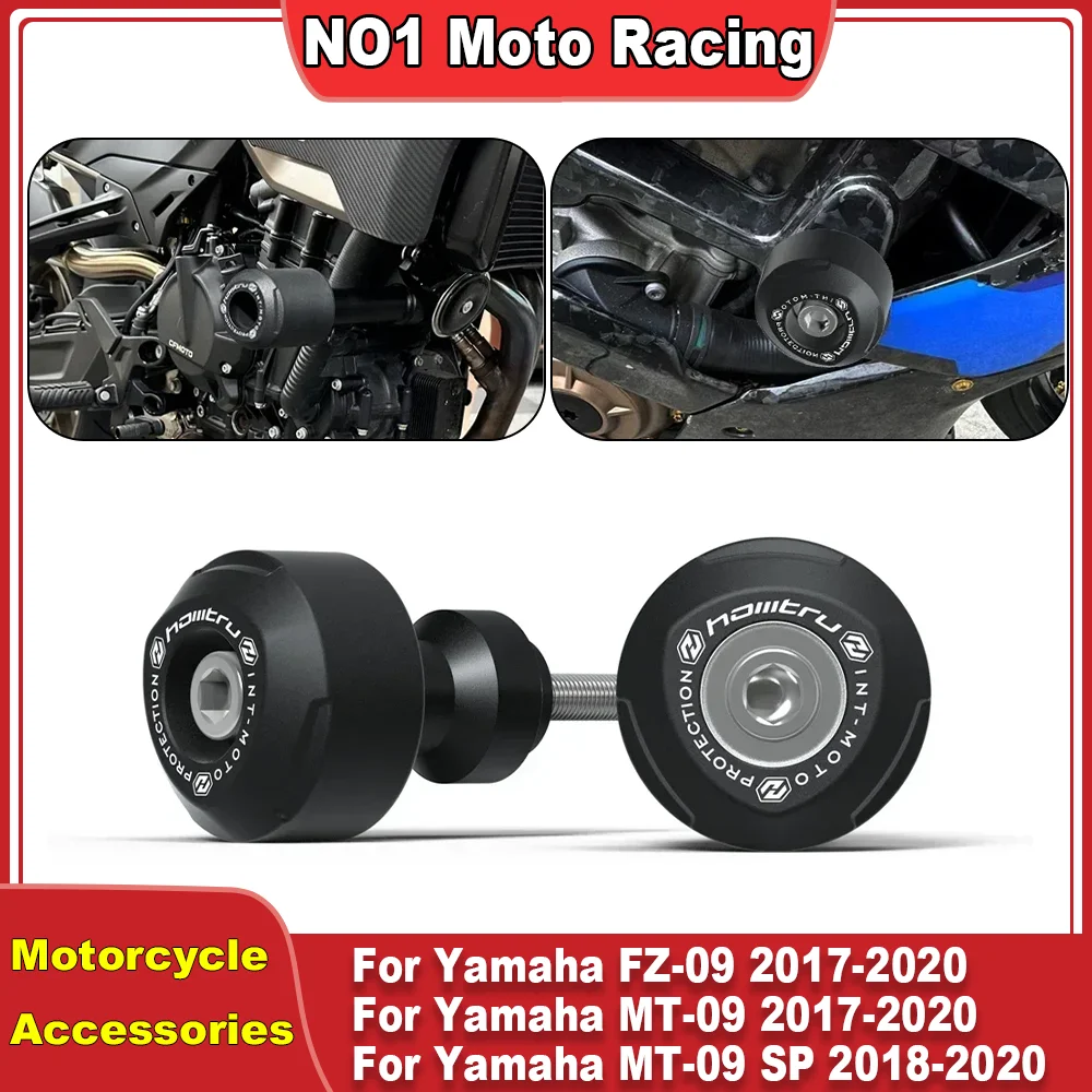 

Слайдеры рамы мотоцикла, защита от столкновений для Yamaha FZ09 MT09 MT-09 SP 2017-2020