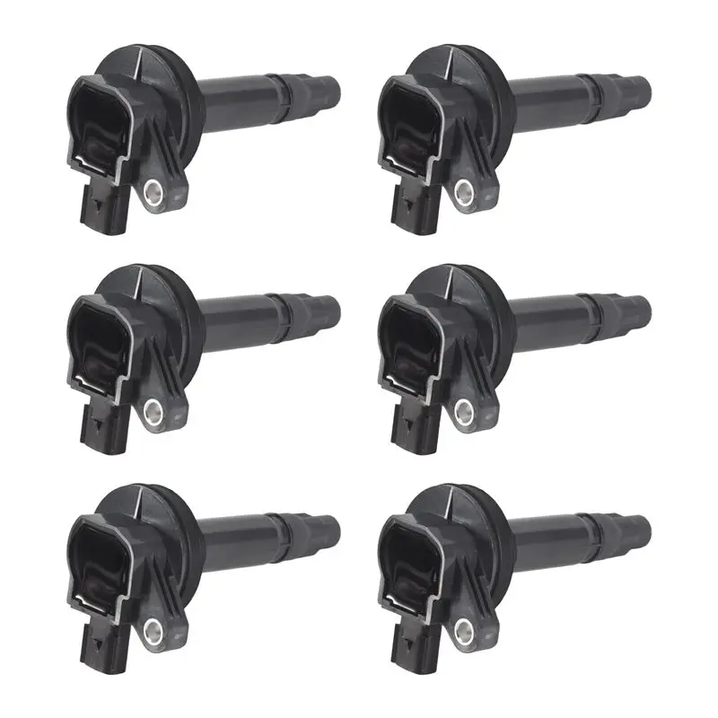 Dependable-Essential Car Ignition Coils 6-Pack For FORD EDGE, EXPLORER, FUSION, MAZDA CX-9, LINCOLN MKX - 7T4Z12029E CY0118100B