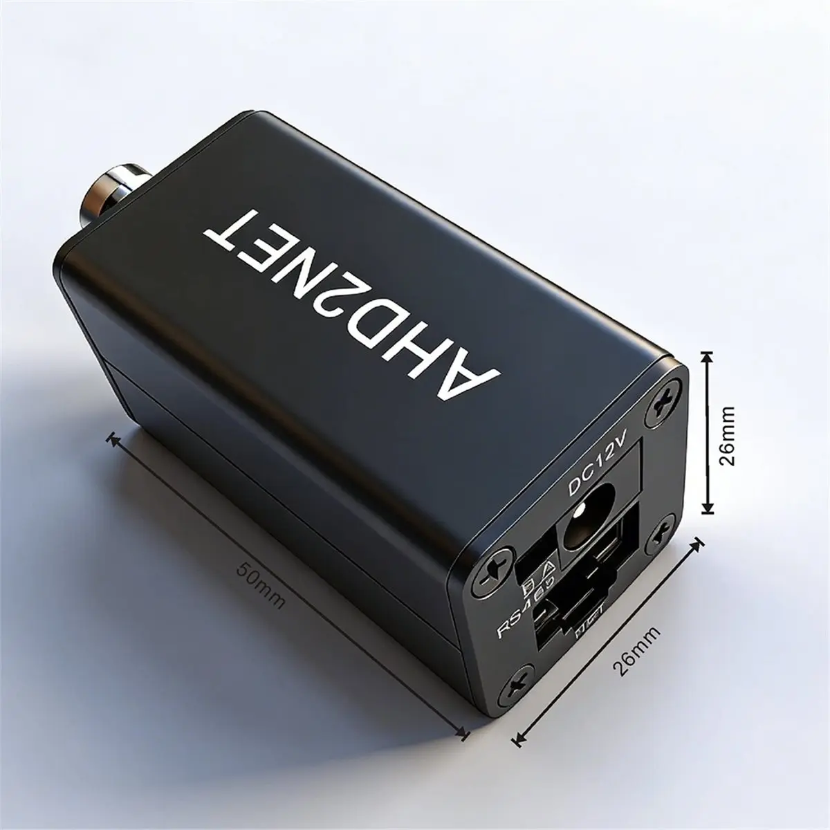 CVBS/TVI/AHD/CVI Signal Source 1080P Analog to IP Camera Converter , RTSP IP Protocol, RJ45 Output for NVR POE