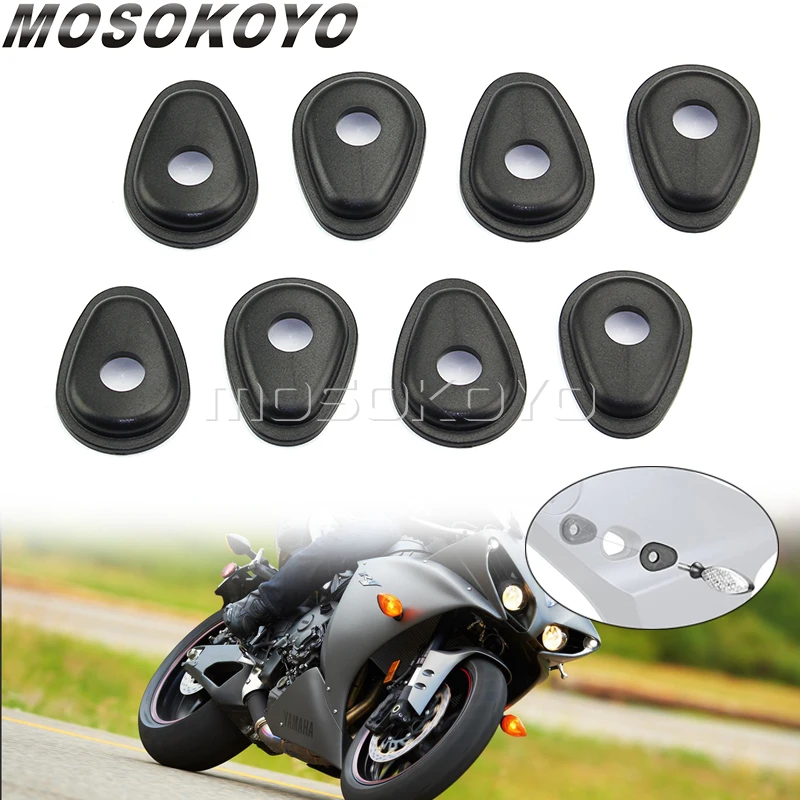 Motorcycle Turn Signal Indicator Spacer Adapter For Yamaha YZF R6 R3 R1 FZ1 FZ6 FZ8 MT-01 MT-07 MT-09 MT-10 TDM900 Tracer 900