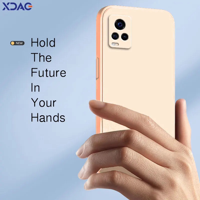 Origial Liquid Silicone Phone Case Cover for VIVOV20 VIVO V20 Pro V20Pro 5G 6.44\