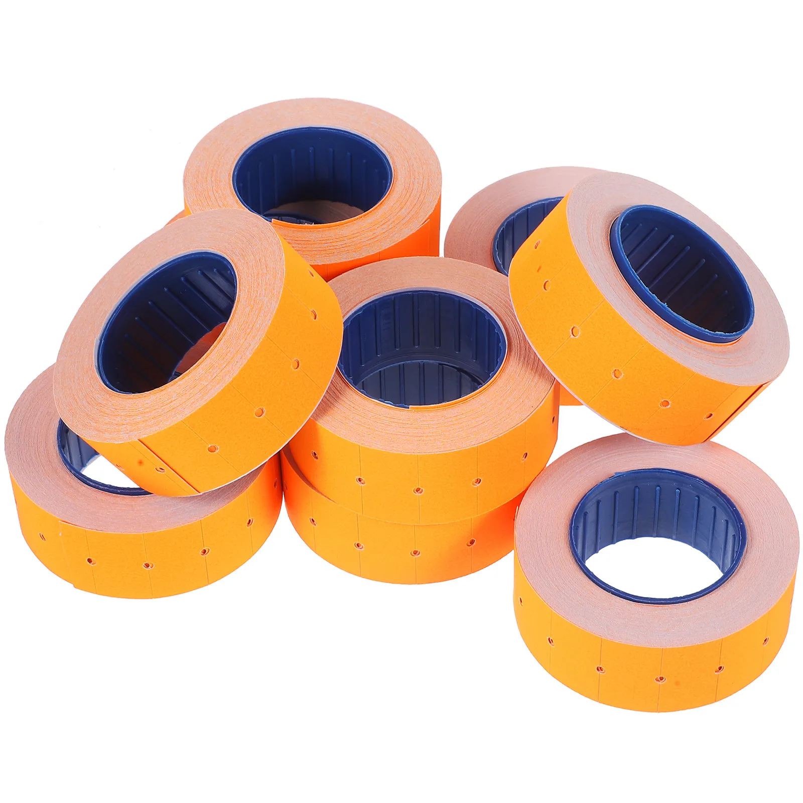 

Blank Price Label Sticker Roll Paper Adhesive Strong Hold DIY Use Bright Color Merchandise Price Tags