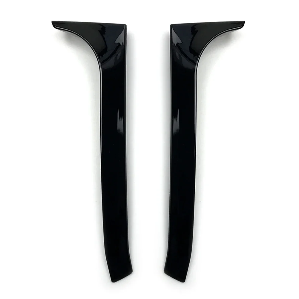 2Pcs Black Abs Rear… - image
