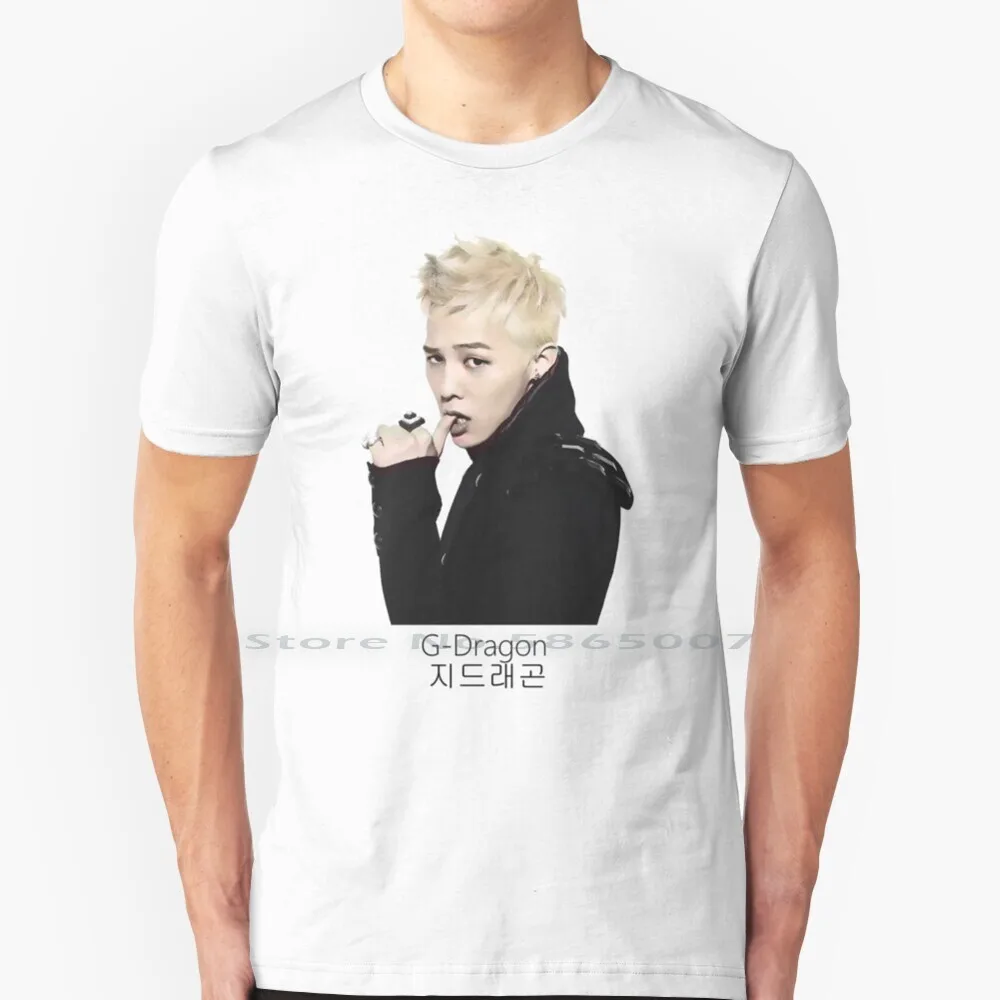 G-Dragon 100% Cotton T Shirt Kpop Gdragon Oneofakind Jiyong Goodboy Ygentertainment Asia Korea Tee Short Sleeve Long Sleeve Gift