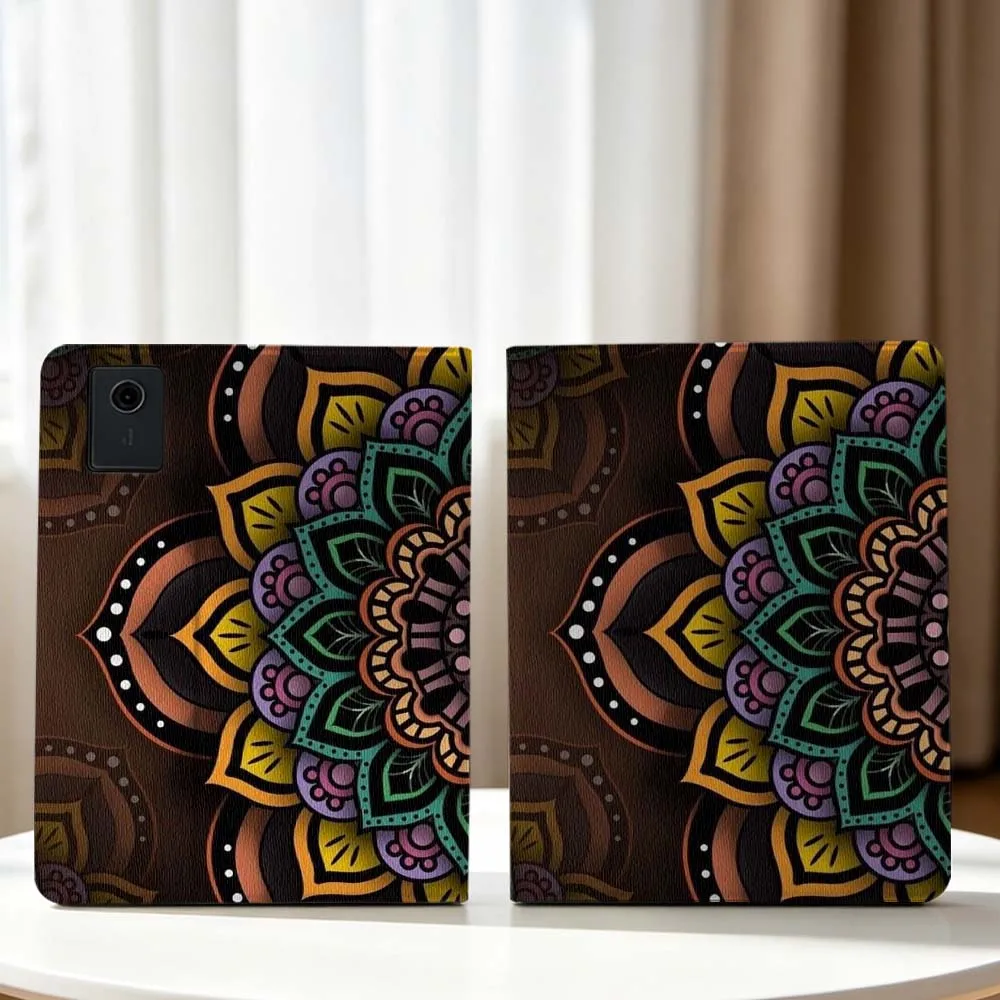 Fashion Mandala Flower Pattern For Lenovo Xiaoxin Pad Pro Tab P12 P11 11 13 11.2 inch K11 Plus Pen Tray Tablet Case Soft