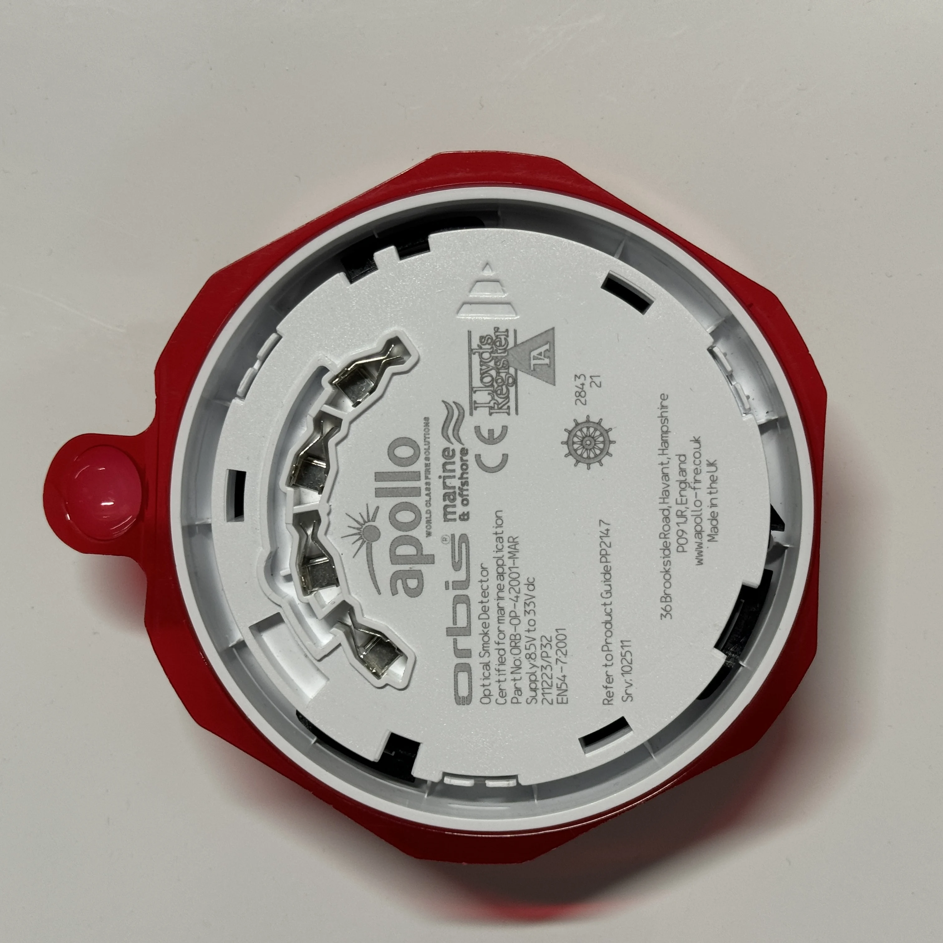 APOLLO ORBIS ORB-OP-42001-MAR Optical Smoke Detector