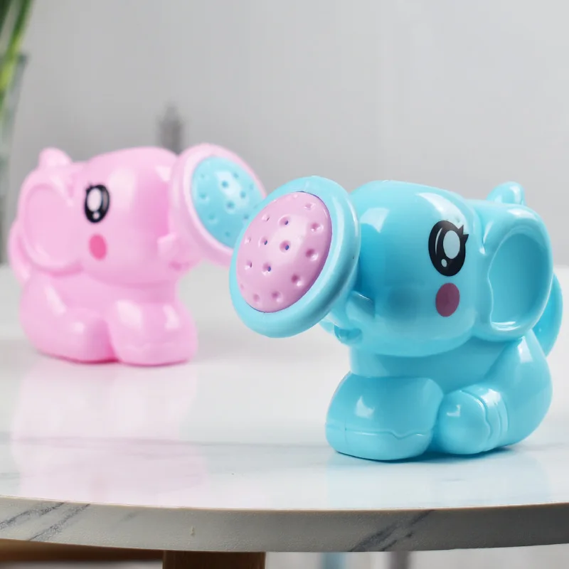 Bath Toy Plastic Kettle Bath Shower Tool Baby Bathroom Toy Elephant Watering Pot Bath Toy for Children Summer Bath Sprinkler