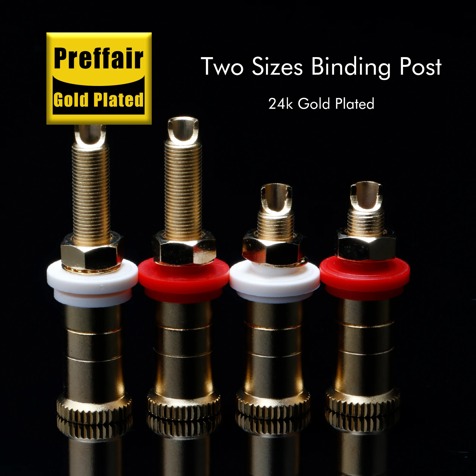 4-個-preffair-hifi-bp1114-バインディングポスト-24k-ゴールドメッキ端子バナナジャックコネクタバナナプラグソケットスピーカー