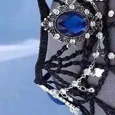 

Black Sexy Women Hollow Lace Masquerade Face Mask Princess Party Cosplay Prom Props Costume Face Eye Mask