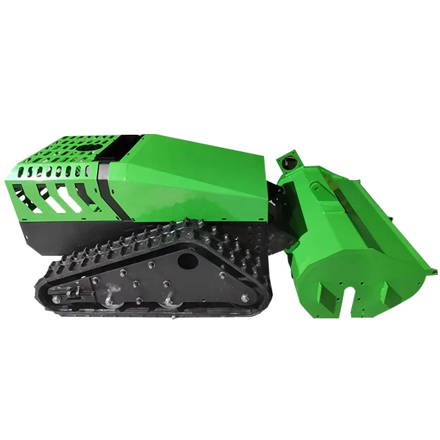 ذكي التحكم عن بعد الزاحف جزازة 4-السكتة الدماغية DIY الصف الزراعة والغابات إزالة الأعشاب الضارة #5