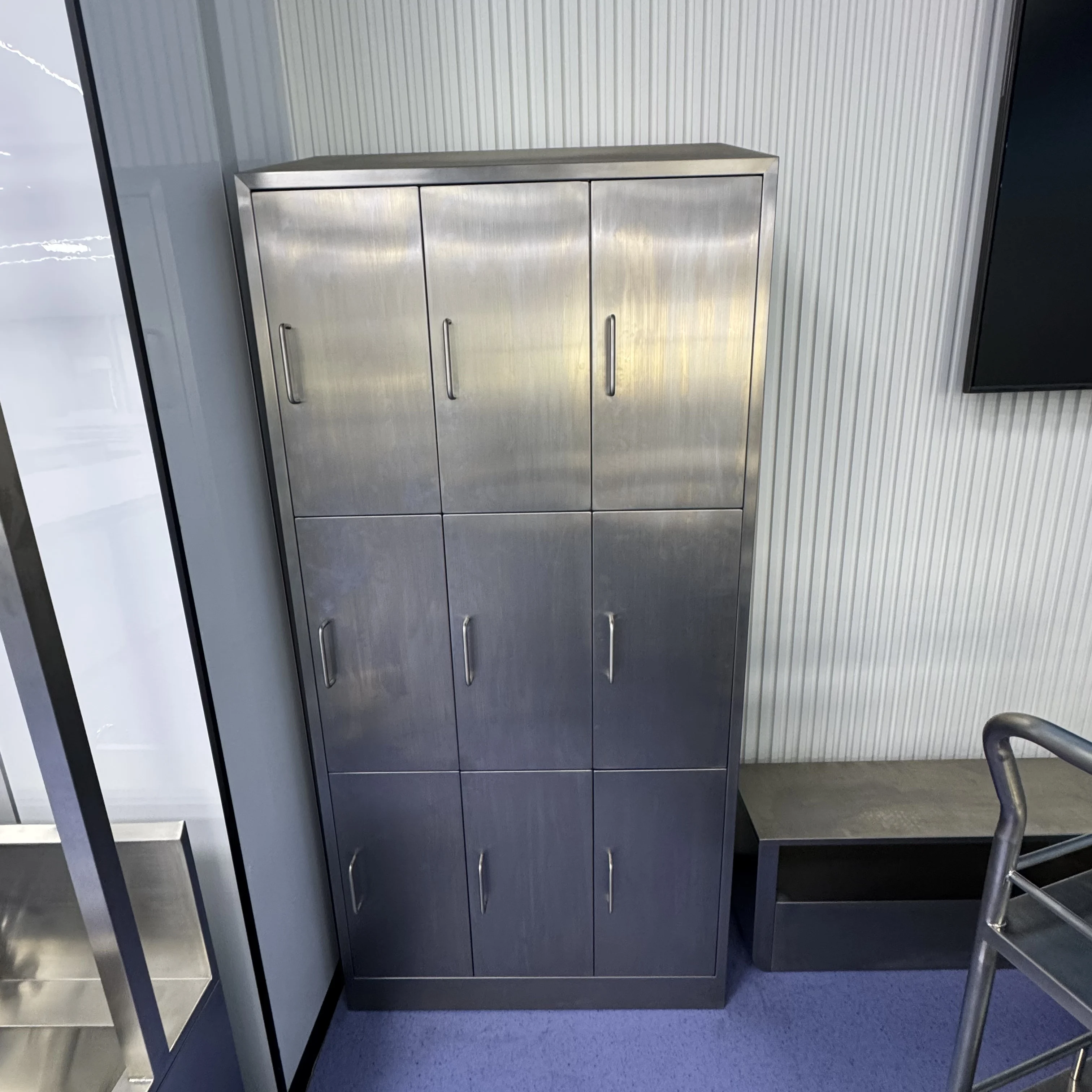Laboratory Cabinet,Laboratory Stainless Steel Heavy-Duty Storage Cabinet For School Hospital Chemical Storage Modern Design Comm