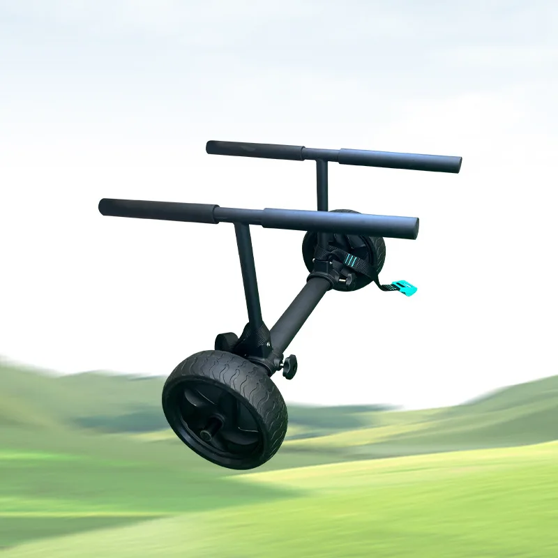 Kayak Trailer Aluminum Rack Folding Canoe Paddle Board Kayak Trolley Surfboard Ocean Boat Trailer