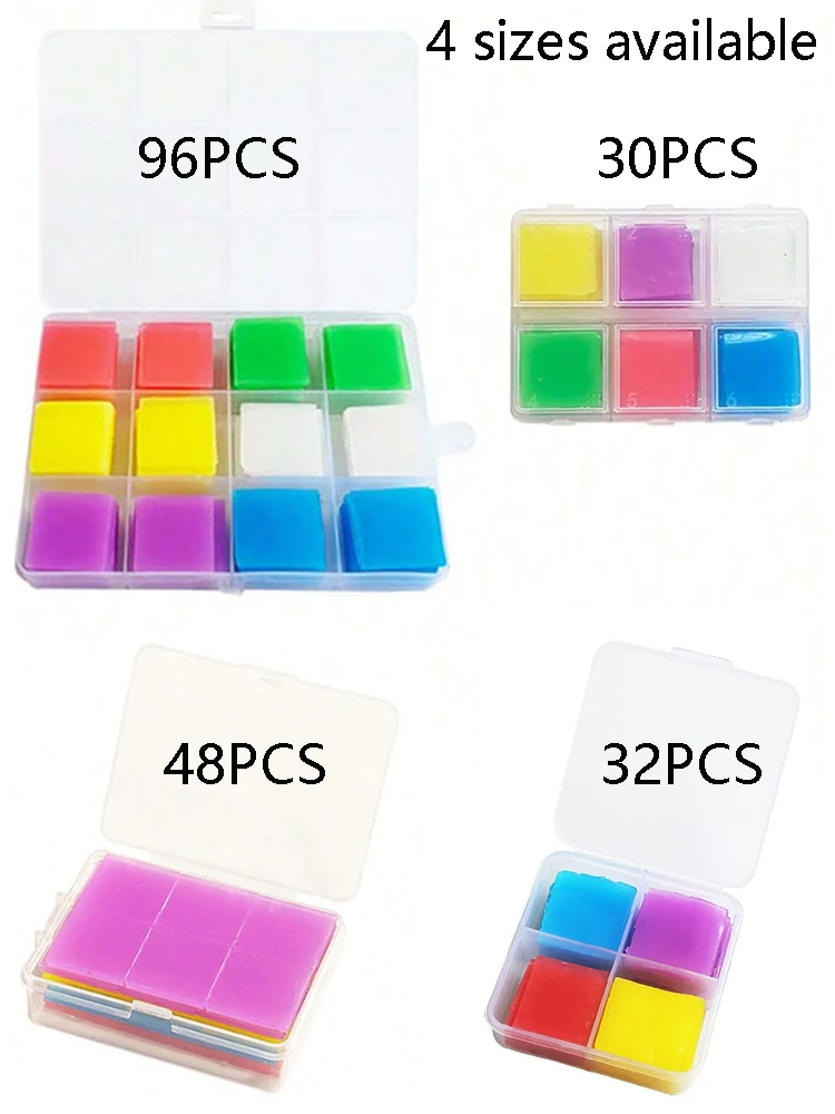 30/32/48/96 Diamond Painting Glue Clay Color Drilling Mud DIY Painting Wax Organizer Accessories Blockage Plaster Wax Dotting