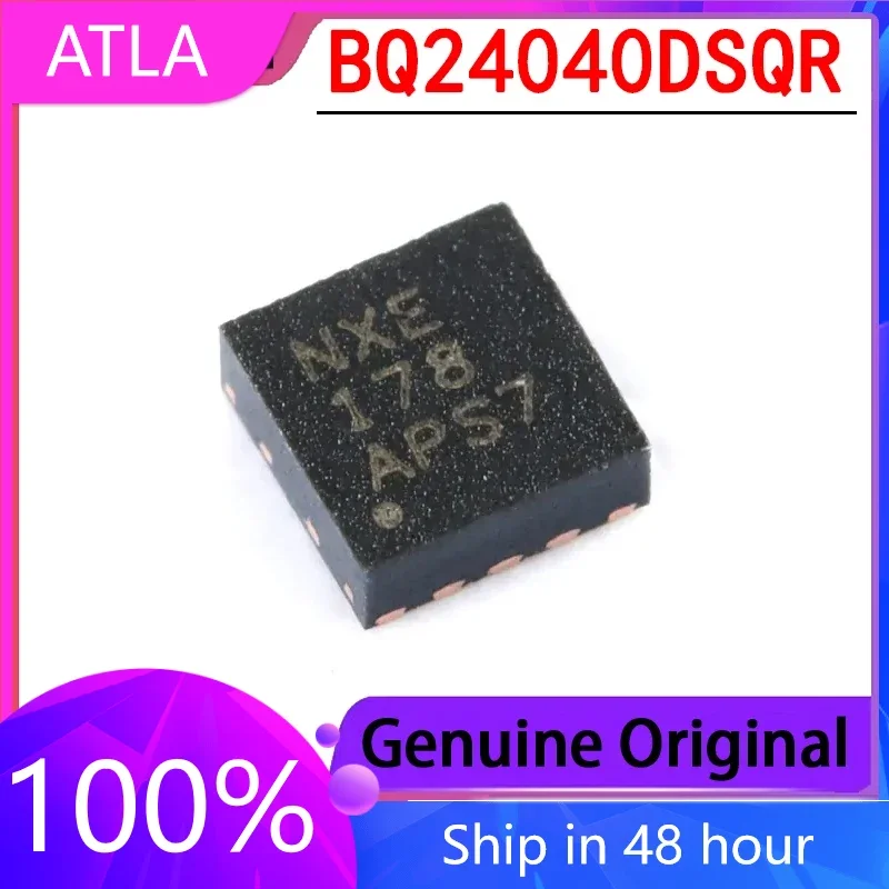 

5PCS Original Genuine SMD BQ24040DSQR Screen Printed NXE WSON-10 1A Lithium Battery Charger Chip