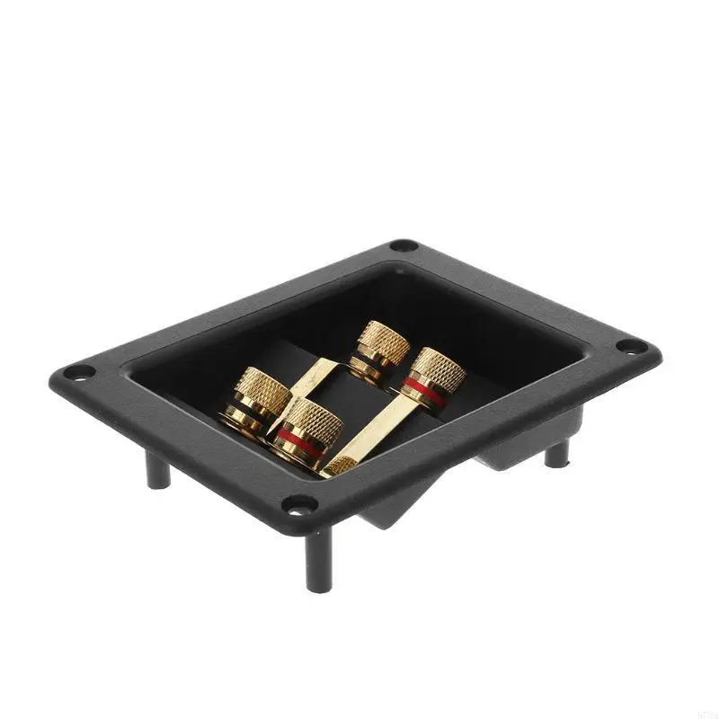 

573A Derbulity Vint Terminal Cup Connector 266 детали для экспресс -привязки Gold Banana разъем 122 мм разъем длины