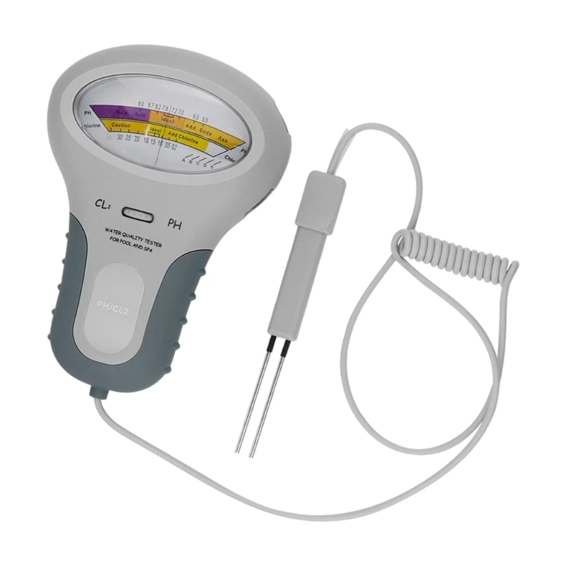 A2UD – compteur niveau chlore, moniteurs Test à Double échelle pour piscine, Spa Aquarium