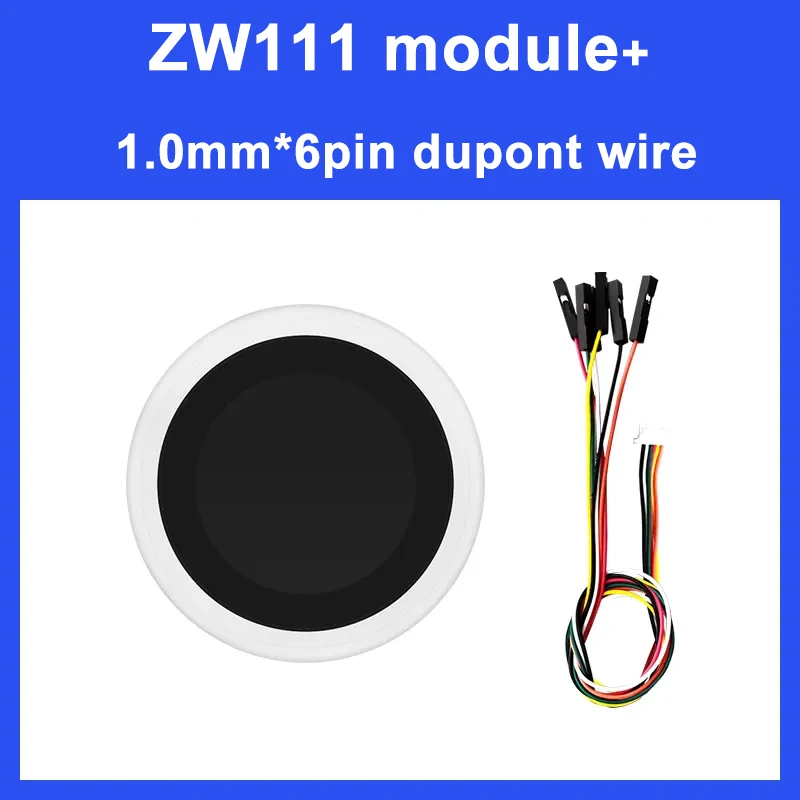 HLK-ZW111 HLK-ZW0301 HLK-ZW0504 Low Cost Round Shaped Fingerprint Recognition Module Sensor for Door Access Lock