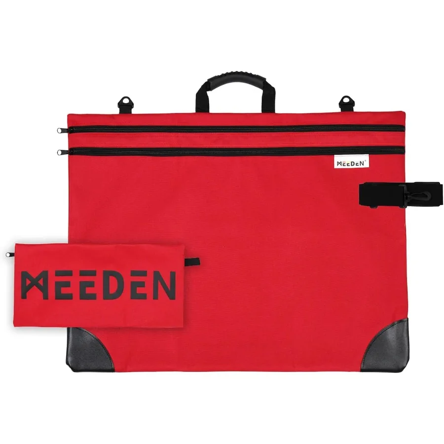 حقيبة محفظة MEEDEN Soft Art: 20 × 26 بوصة خفيفة الوزن مقاومة للماء 600D Oxford Canvas مع حزام كتف قابل للفصل لـ C #1