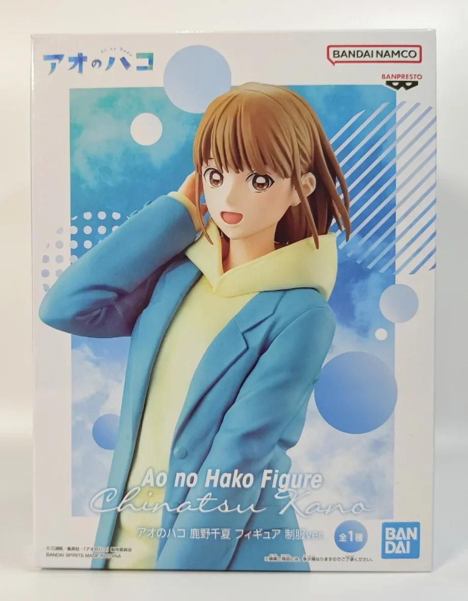 

В наличии оригинальная униформа BANPRESTO Ao no Hako Kano Chinatsu, фигурка аниме-модель, настоящая игрушка в штучной упаковке
