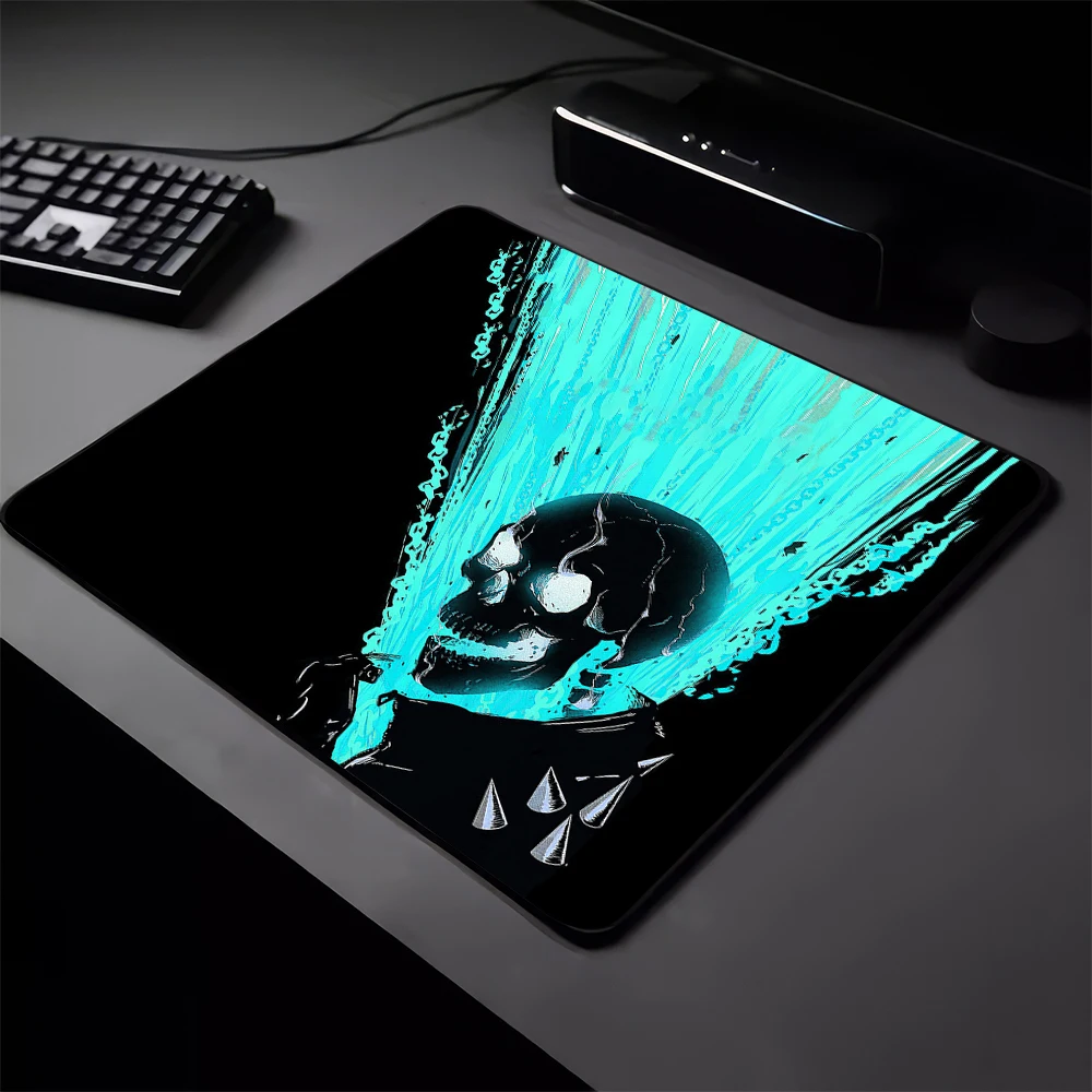 

45x40CM E-Sports Skull Mouse Pad Gamer Balance Gaming Mousepad Ultrafine Surface Mouse Mat Premium Desk Mat Computer Table Mats