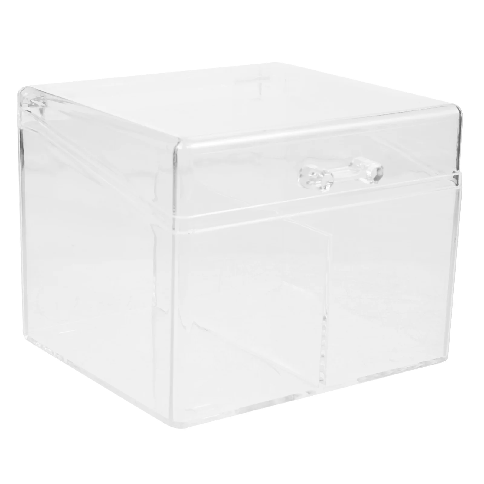 

Business Cards Holder Desktop Acrylic Card Holder Stand Neat Card Storage Rack for Office Name Cards Rack