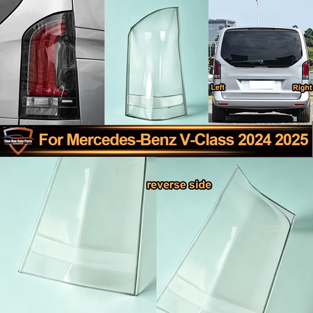 

Car Tail Light Cover Rear Tail Lamp Cover 2024 2025 For Mercedes-Benz V-Class Taillight Brake Lights Shell Taillight Lens