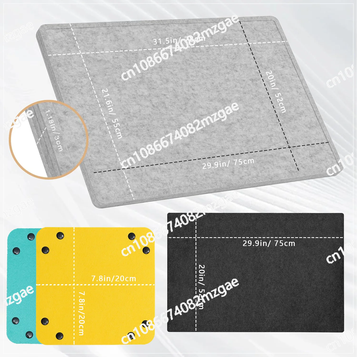 

New tilted puzzle table with vertical dust cover, 6-drawer portable puzzle table