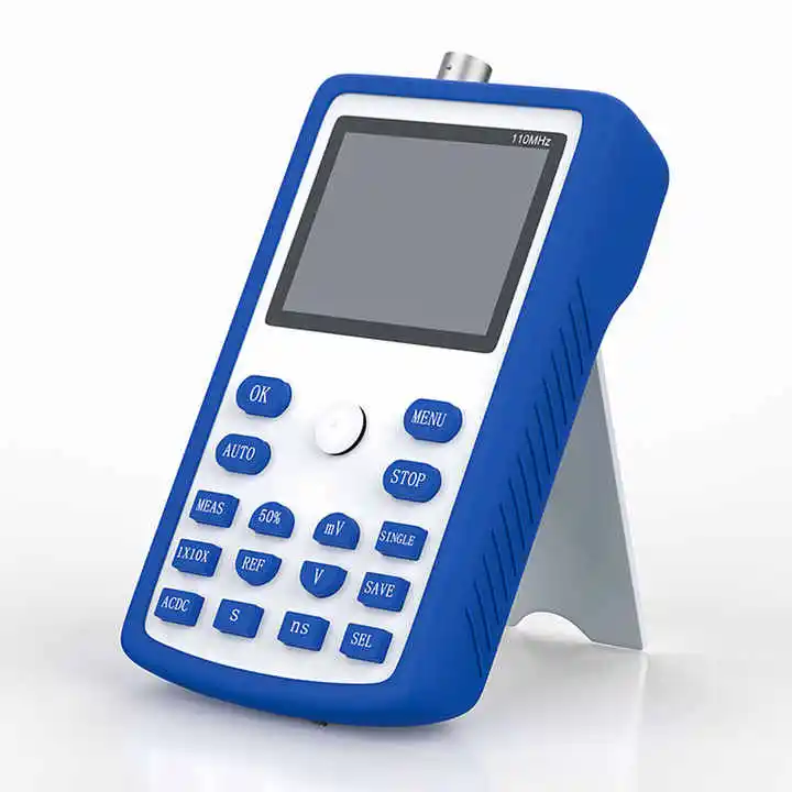 FNIRSI-1C15 Professional Digital Handheld Oscilloscope 500ms/s Sampling Rate 110MHz Analog Bandwidth Support Waveform Storage