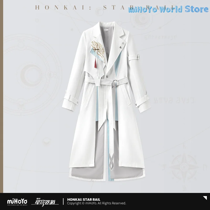 [Originale] Feixiao Cappotto MiHoYo Honkai Star Rail Giacca a vento Feixiao Tema Impressione Serie Cappotto lungo Costume Doujin Cosplay