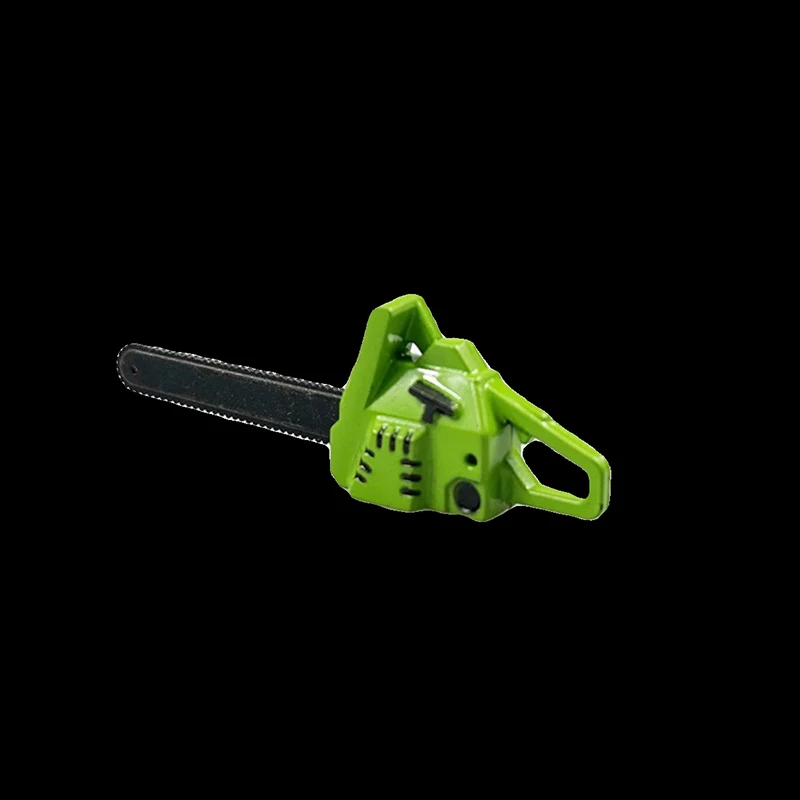 Miniature Chainsaw Models Doll House Chainsaw Toys Simulation Chainsaw Props Miniature Garden Tools Furniture Accessories