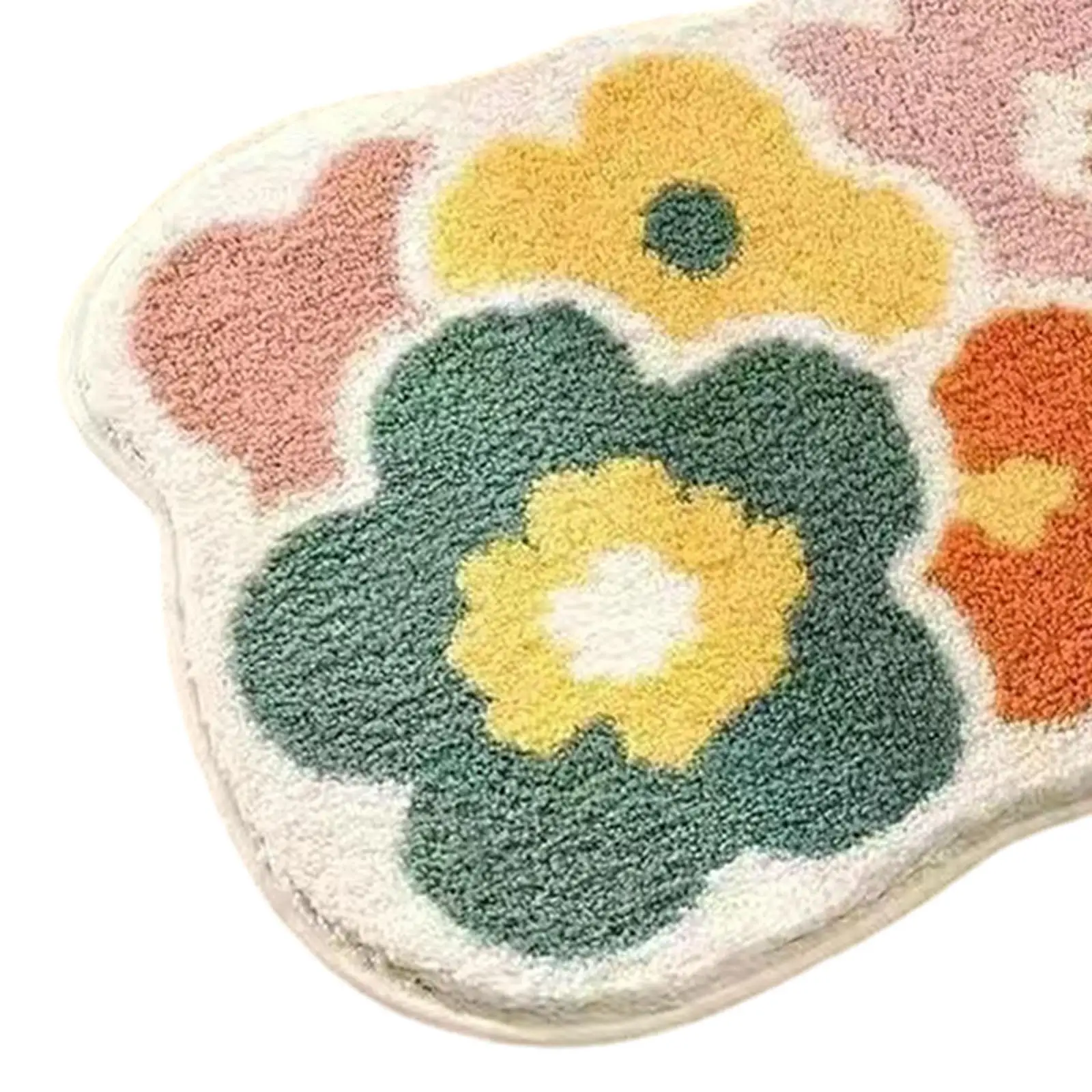 Bath Rug Soft Washable Anti Slip Bath Tub Floor Carpet Toilet Rug Shower Mat