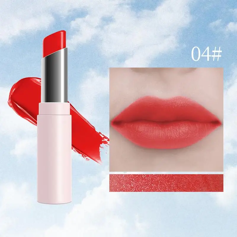 Rossetto idratante Matte Longwear Lip Stick Stain In Long-lasting colore altamente pigmentato tazza antiaderente senza Budge Non sbiadisce