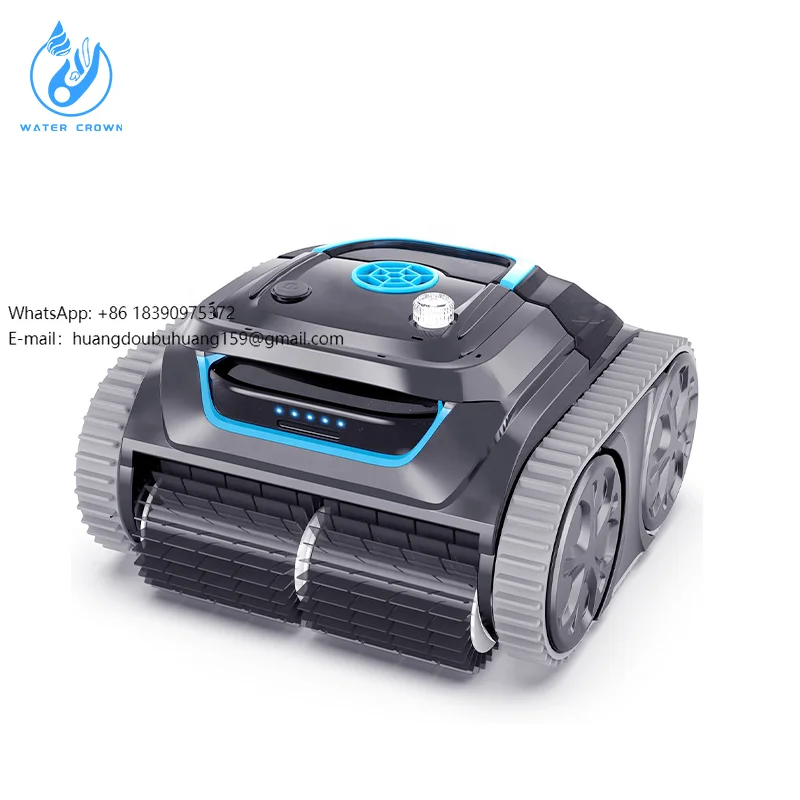 

Робот-пылесос для бассейнов Water Crown 2025: беспроводной, настенный, с интеллектуальным управлением