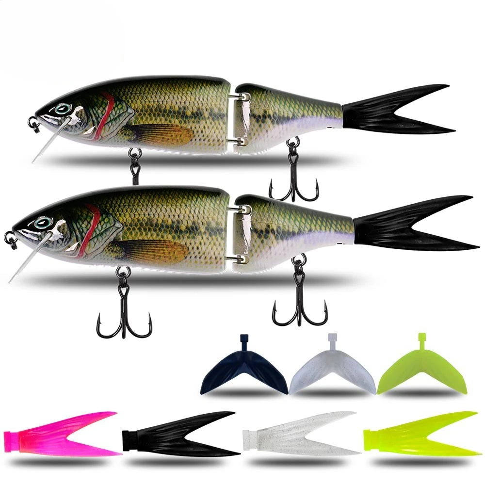 Jointed Bait 185mm 70g 220mm 115g Swimbait Fishing Lures Hard Body Floating Bass Pike Fishing Bait Tackle