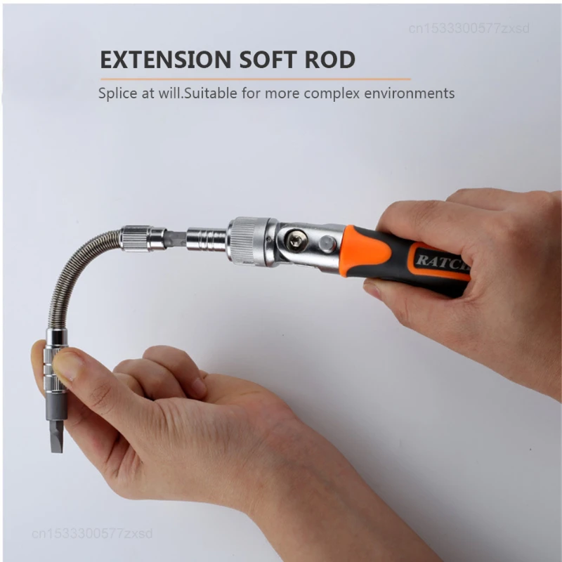 Xiaomi 38 in 1 Ratchet Screwdriver Set Multi Angle Adjustable Wrench Socket Rotate Screw Repair Hand Tools Household Portable