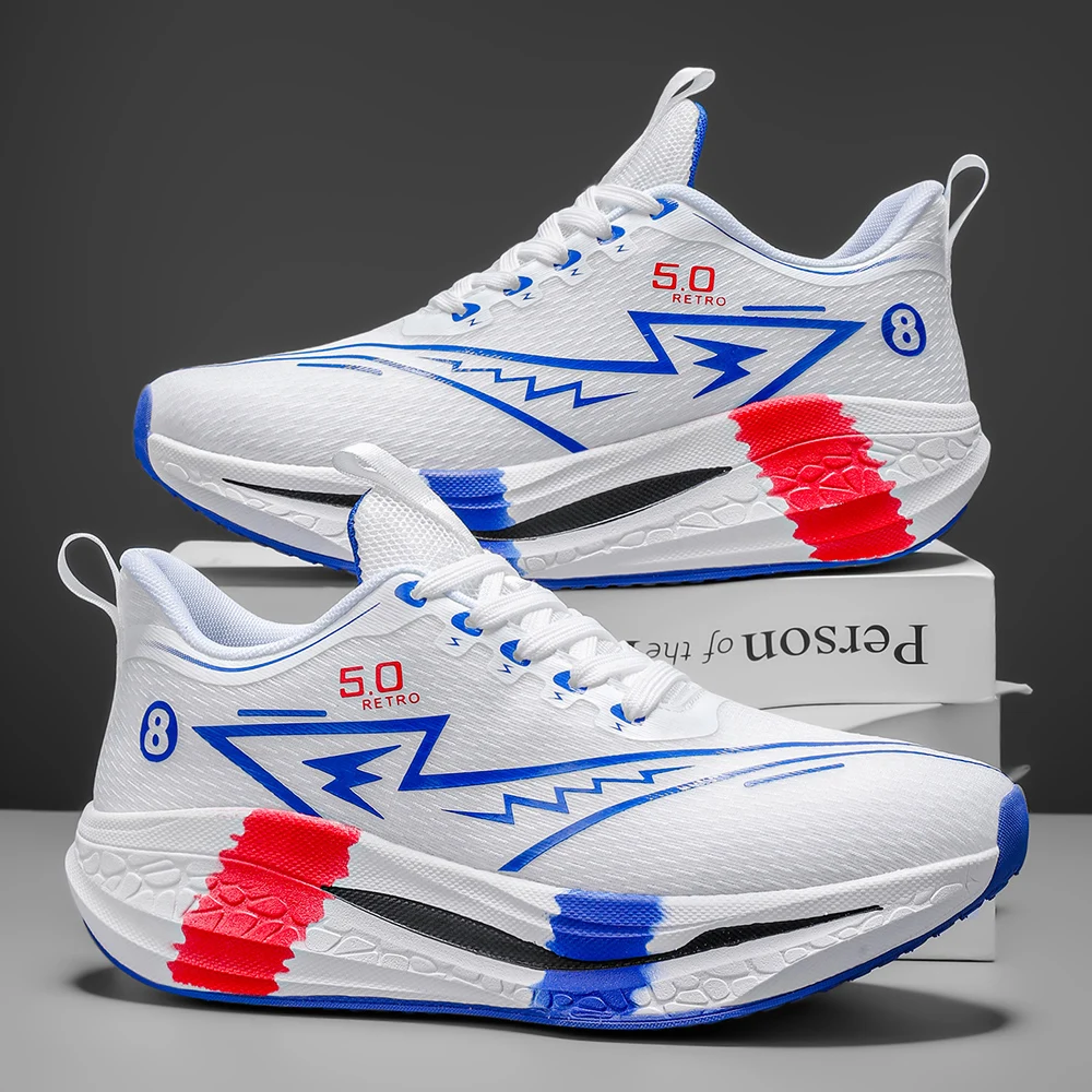 Men's Large Size Sports Shoes Outdoor Hiking Running Comfortable Casual Versatile Fashionable Training Shoes for Couples