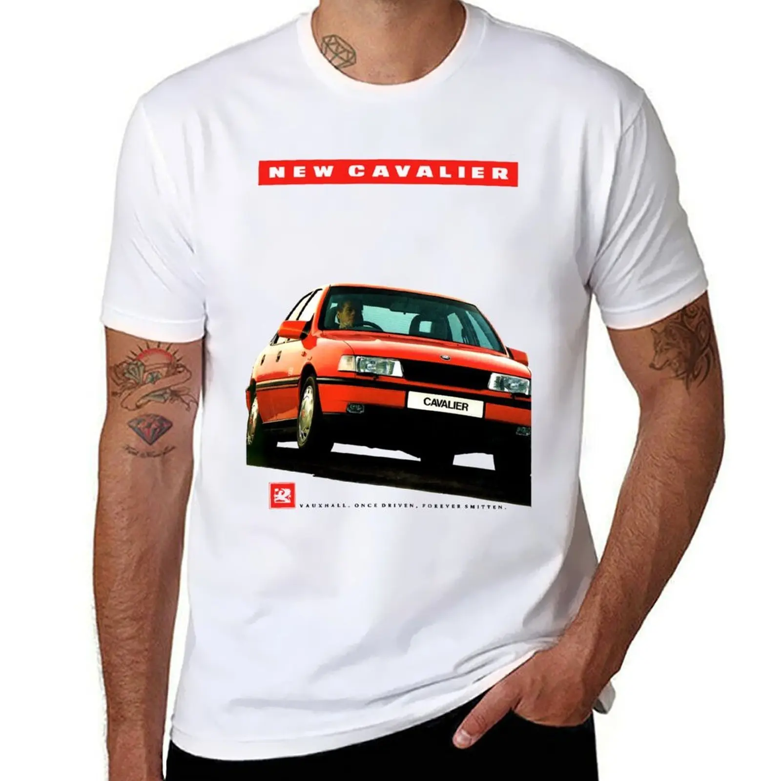 VAUXHALL CAVALIER T-Shirt cotton t shirts man 100% t shirt man cotton T-Shirt