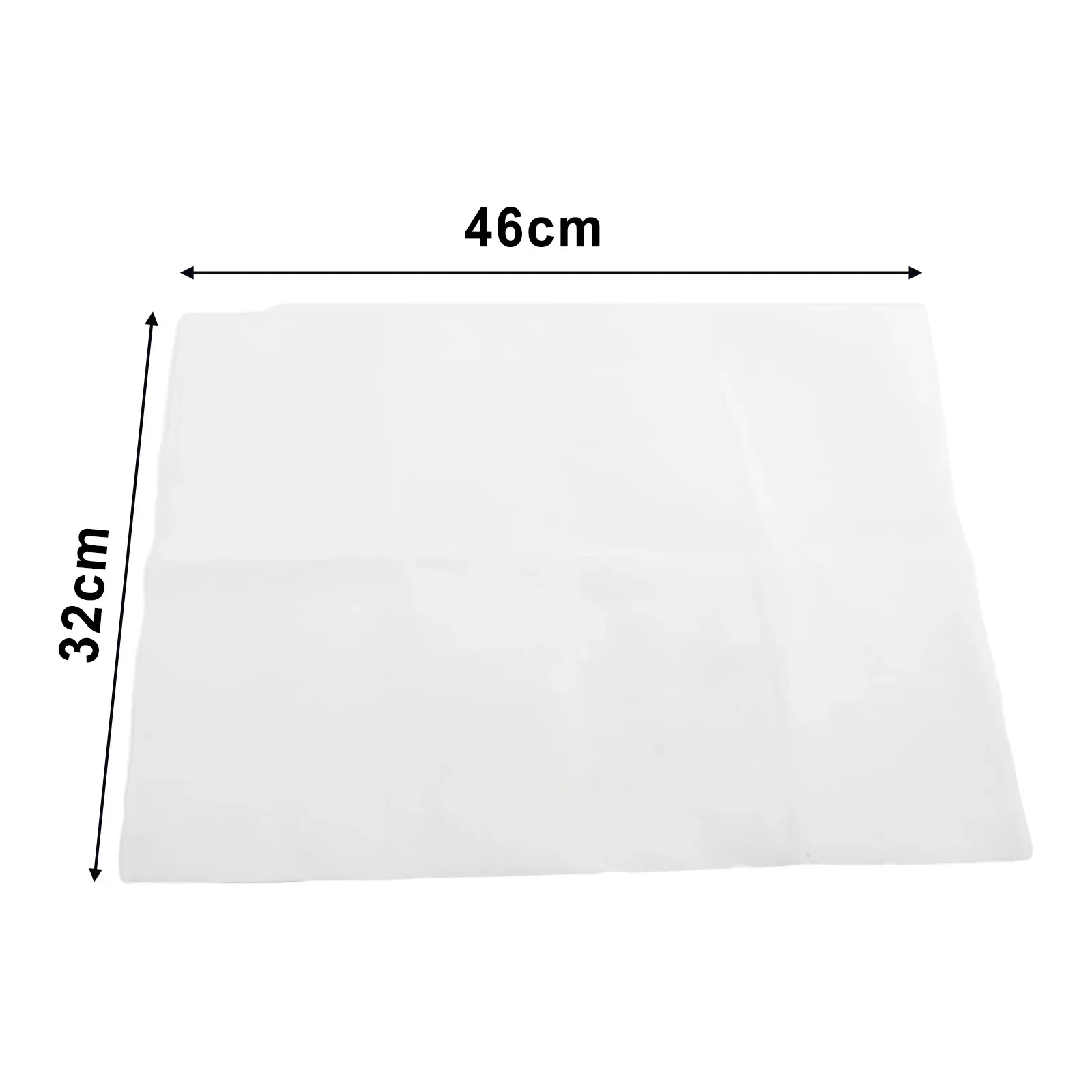 6 Sheets Cooker Hood Grease Filter Extractor Fan Cut To Fit Kitchen Flame-retardant Non-woven Fabric Range Hood Filter Sets