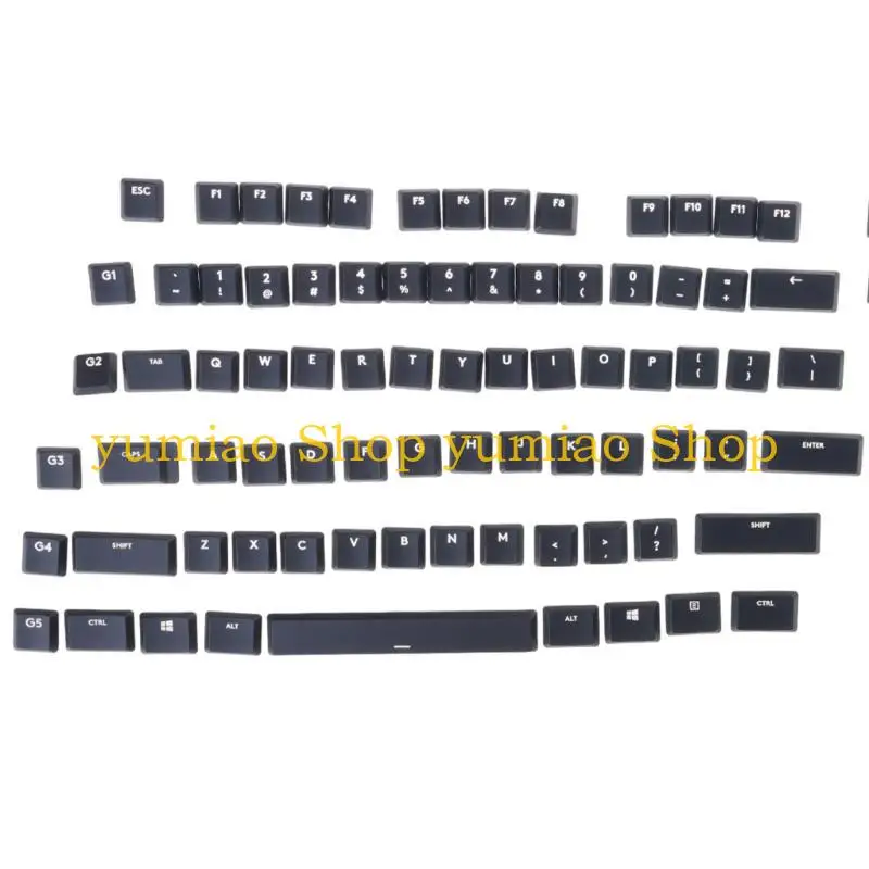 587B Smooth Touches Keycaps Rapid Installation for G915/G913/G815/G813 TKL Keyboards Low Maintenance Design