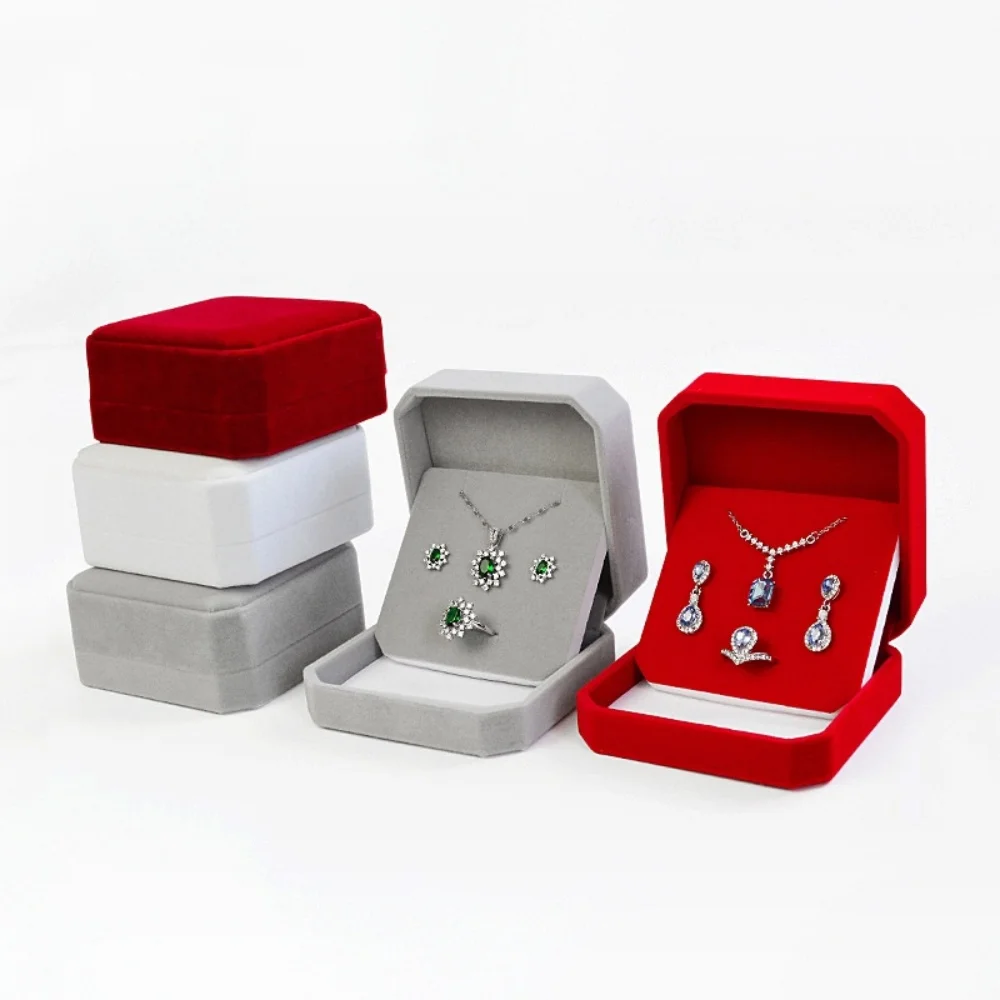 

Бархатная шкатулка для украшений, мини-футляр для ювелирных изделий, портативный органайзер для серег, колье, колец, элитная подарочная коробка для свадьбы, оптом