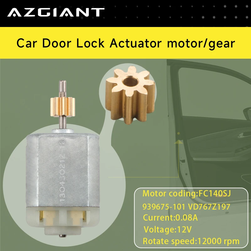 

Car Door Lock Actuator motor VD767Z197 12V Gears 8T Disassembly Tool For Land Rover Discovery V L462 MK5 Auto Replacement Parts