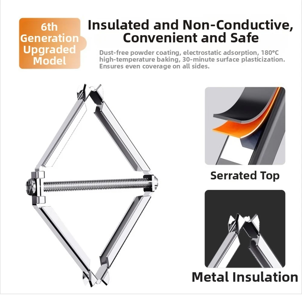 20pcs Silver Metal Socket Fixture Clip for Fixing Wobbly Wall Sockets and Switches Electrical Repair Accessory Kit