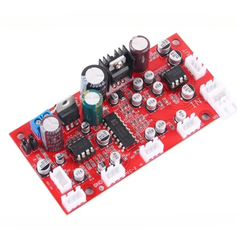 SOTAMIA CD2399 Microphone Amplifier Audio Preamp Board NE5532 Op Home Music Preamplifier DIY Dynamic Coil Electret Microphone