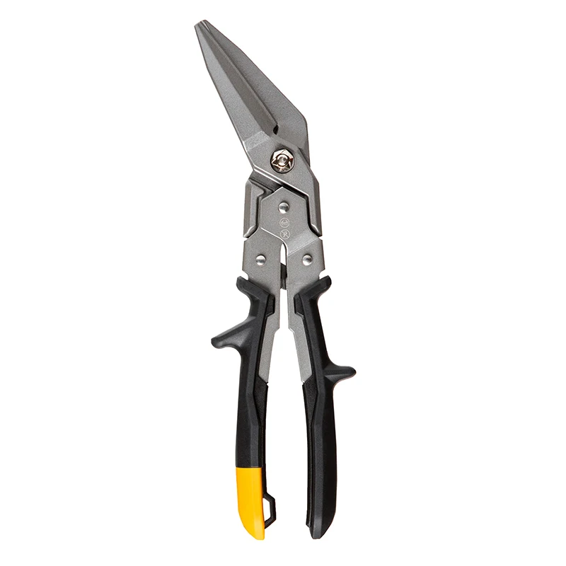 TOUGHBUILT TB-H4-60-SOL Straight Offset Long Cut Avation Snips heavy Slanted Head Labor-saving Slanted Mouth Cutting Pliers