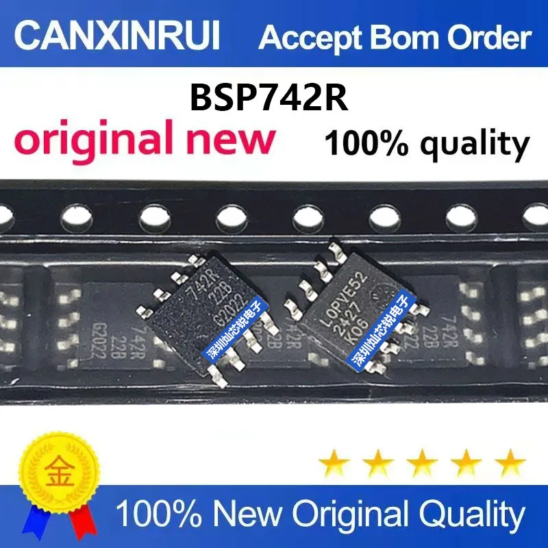 (5-100pieces)Brand new original BSP742R 742R SMD SOP8 automotive circuit board integrated chip