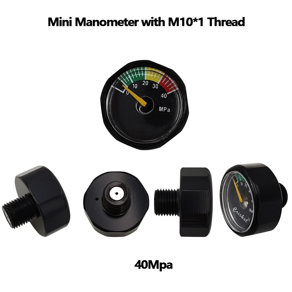 HPA HP Mini Micro Pressure Gauges Manometre Small Profile Manometer 600/3500PSI,4000/4500PSI,5000/6000PSI,250Bar 350Bar