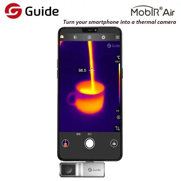 Guide Mobir Air Smartphone camera thermal for Daily Needs 120X90 Resolution