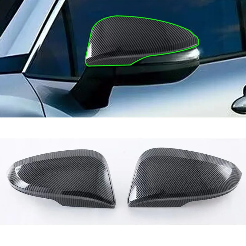 Side Rearview Wing Mirror Cover Caps For Toyota Innova AG10 2023 2024 2025