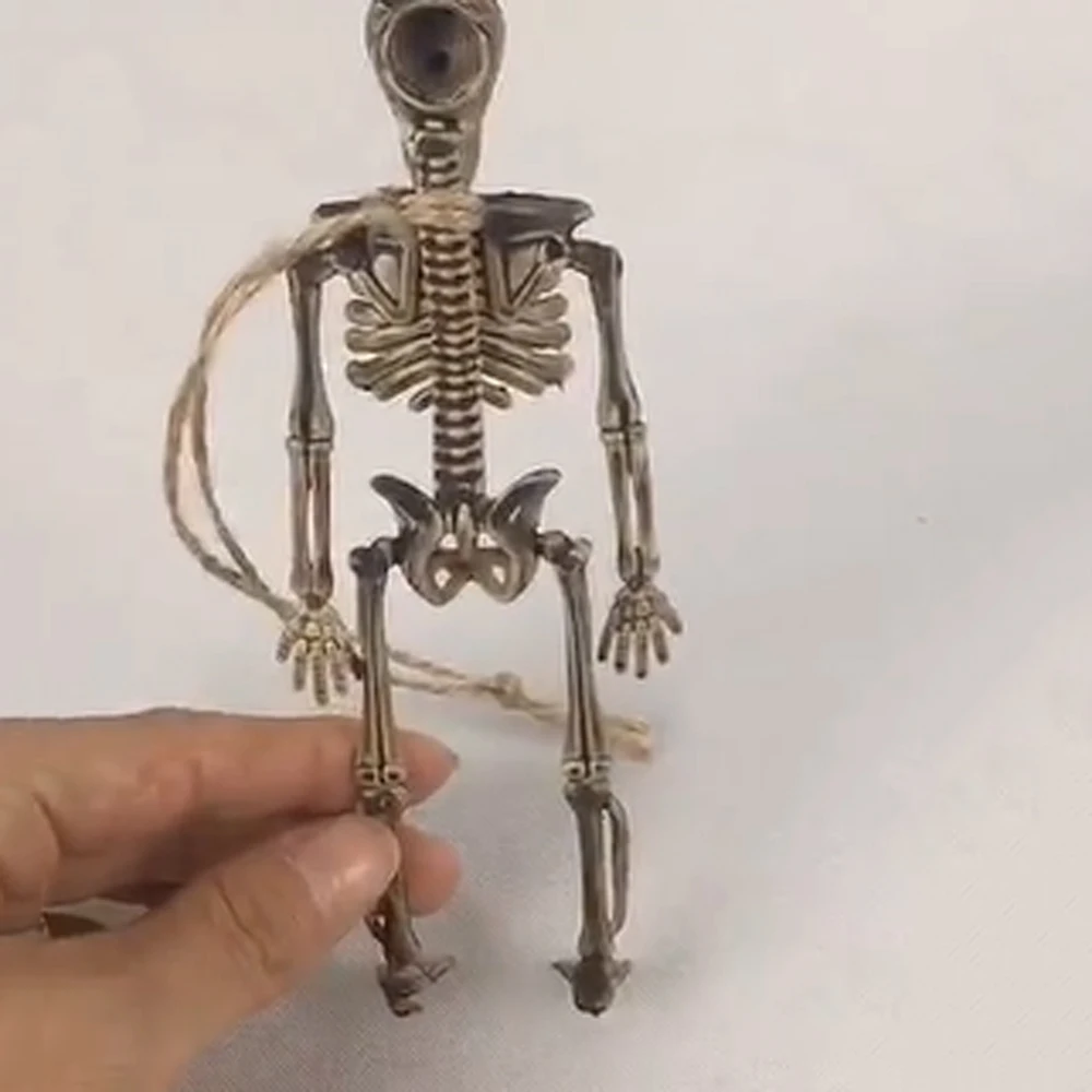 Art Sketch Anatomy Bone Skeleton Decoration Flexible Human Anatomical Skeleton Ornament Skeleton Model Simulation Skeleton