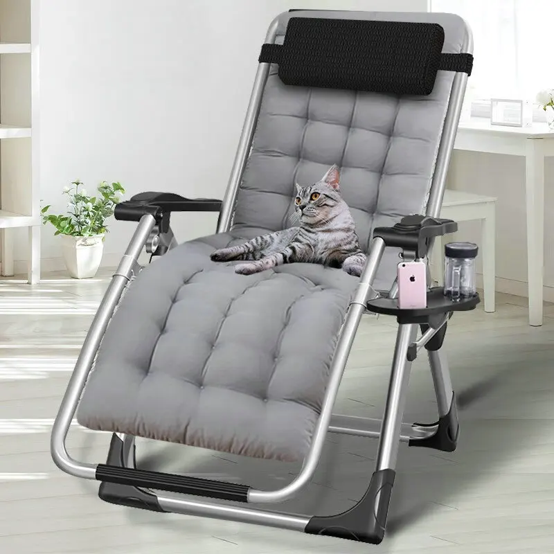 كرسي شاطئ خفيف الوزن بدون جاذبية للاستخدام الخارجي، كرسي معدني محمول للتخييم على سطح الحديقة، كرسي قابل للطي وقابل للتعبئة #1